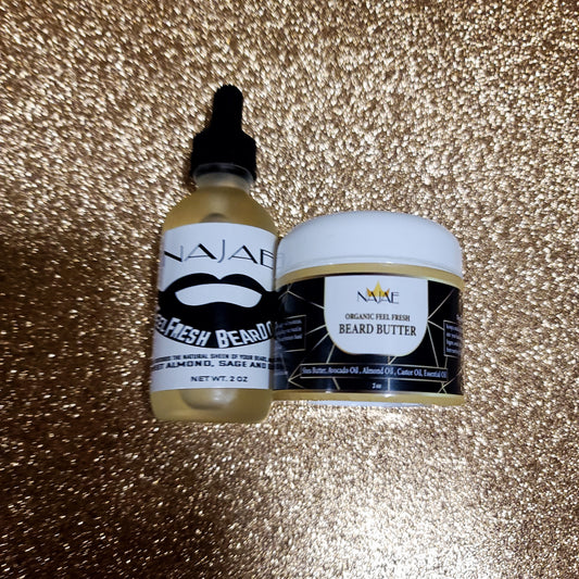Organic Feel Fresh Beard Oil/Butter